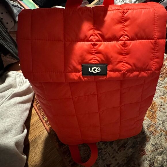 UGG Adaya Backpack Puff Women\'s Red Quilted Puffer Mini main image 10